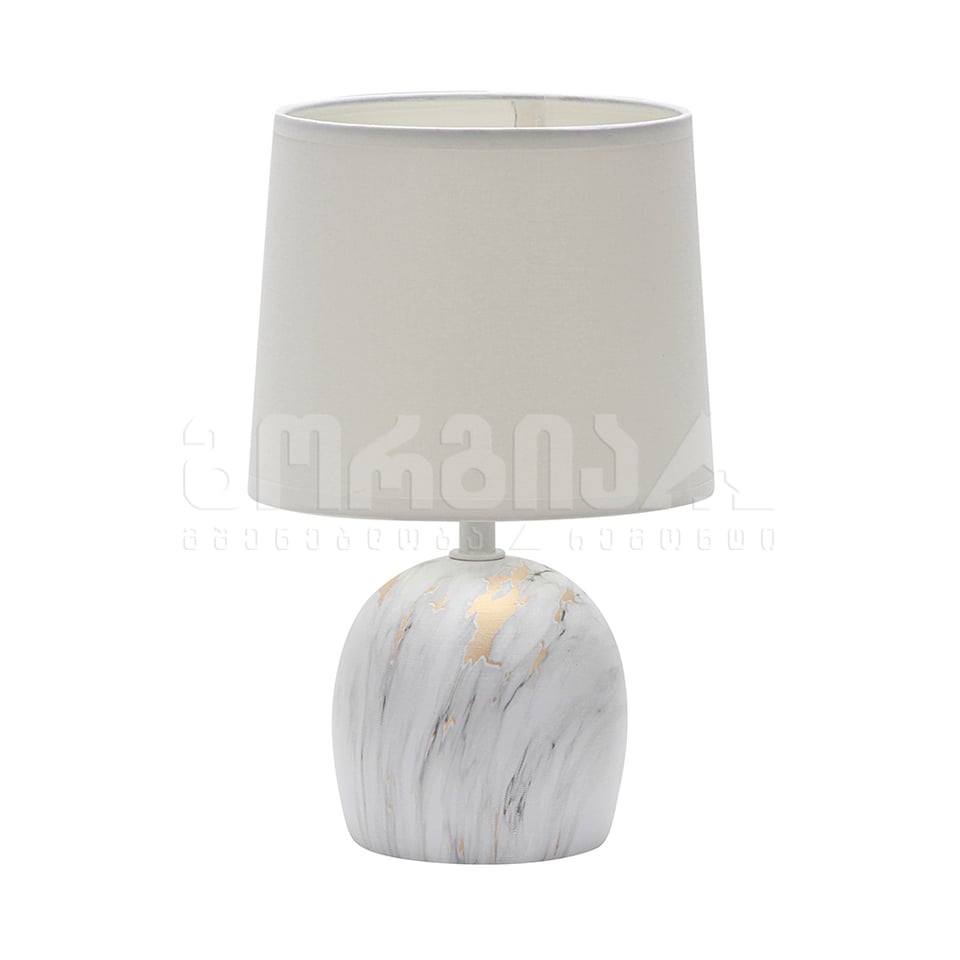 მაგიდის სანათი DE3682S White+Gold - Taishi