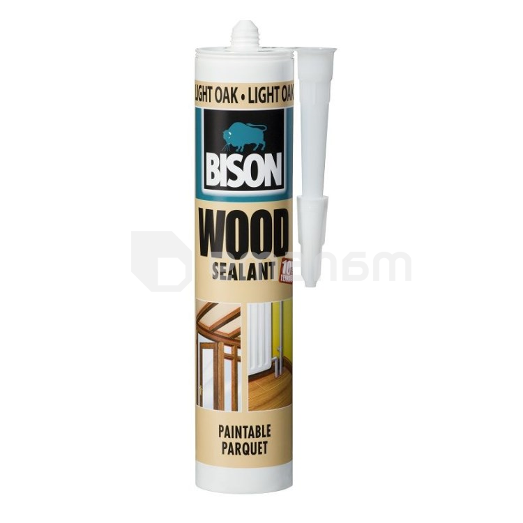 ჰერმეტიკი ხის Bison Wood Sealant 300 მლ ღია მუხა