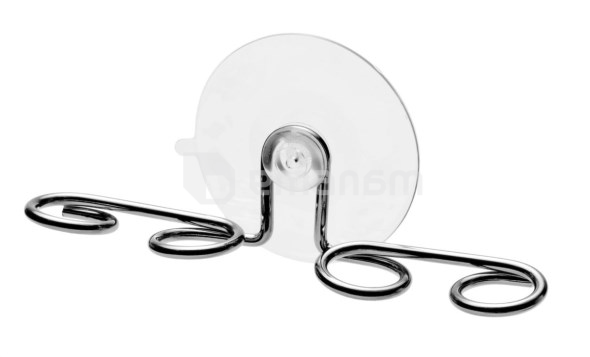 დამჭერი კბილის ჯაგრისებისთვის Bisk NIAGARA TOOTHBRUSH HOLDER CHROME