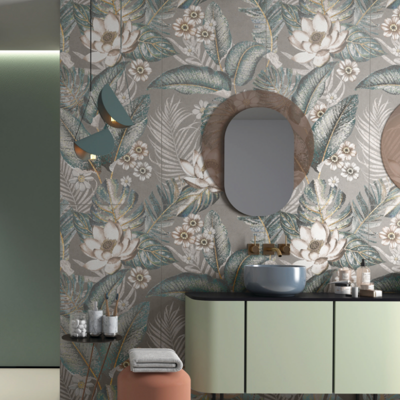 კერამოგრანიტი Itaca MILES VERDE DÉCOR A MATT 600x1200