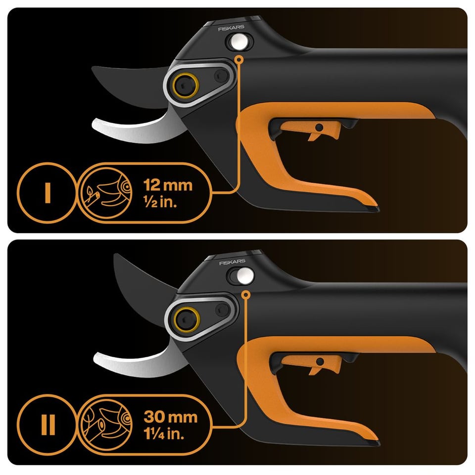 აკუმულატორული სეკატორი Fiskars ePruner L Bypass 1082298 12V