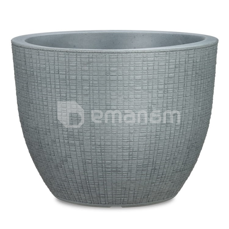 ეზოს პლასტიკის ქოთანი  Scheurich 47/295 Stony grey
