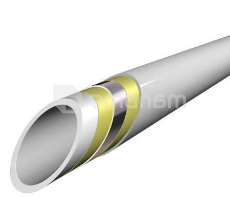 მილი მეტალოპლასტმასის NewPlast PEX-AL-PEX 20 mm იზოლაციის გარეშე