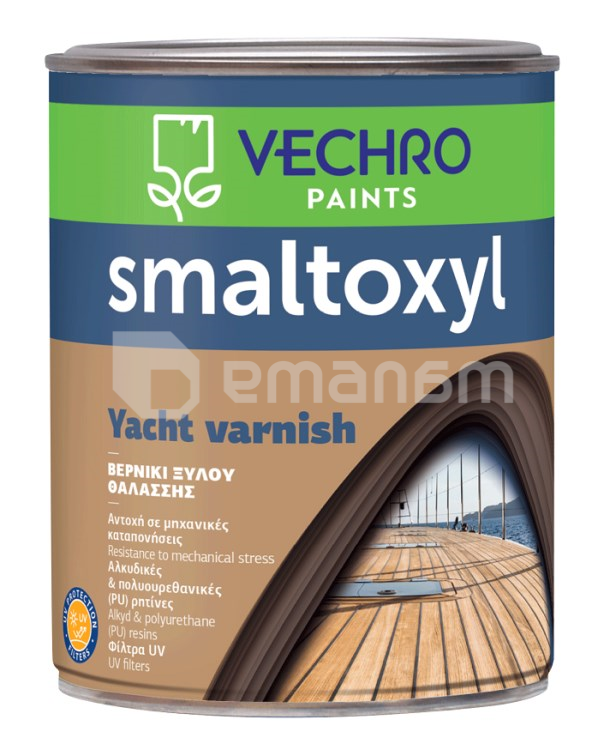 ლაქი იახტის Vechro Smaltoxyl Yacht Varnish 750 მლ