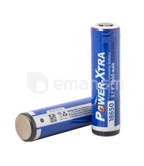 აკუმულატორი Power-Xtra 18650 2000mAh