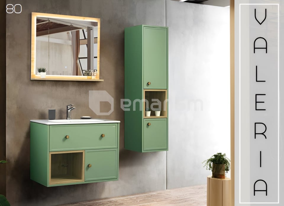 აბაზანის სარკე Martat Valeria 80 Green