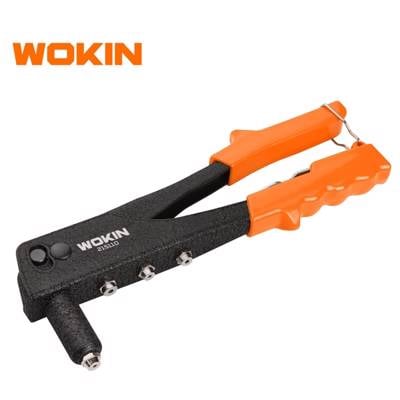 მოქლონის თოფი Wokin 215110, 10″, Hand Riveter, Black/Orange