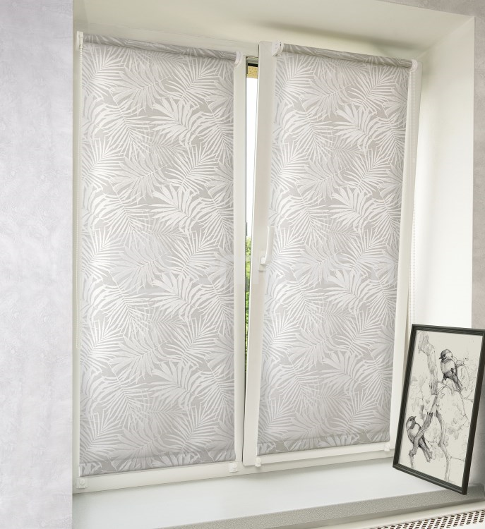 შტორი Delfa Bali SRSH-01M-2588 119(115)/170 სმ ნაცრისფერი