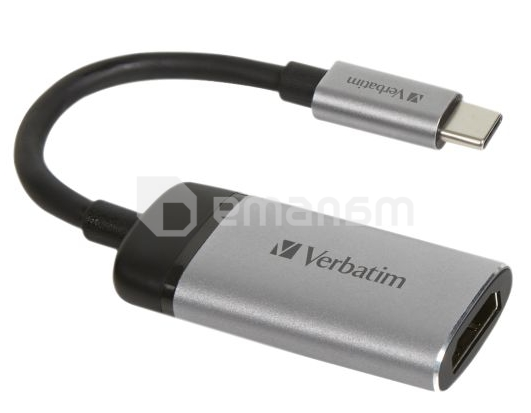 ადაპტერი Verbatim USB C HDMI Adapter U3.1G1 HDMI 10cm 49143