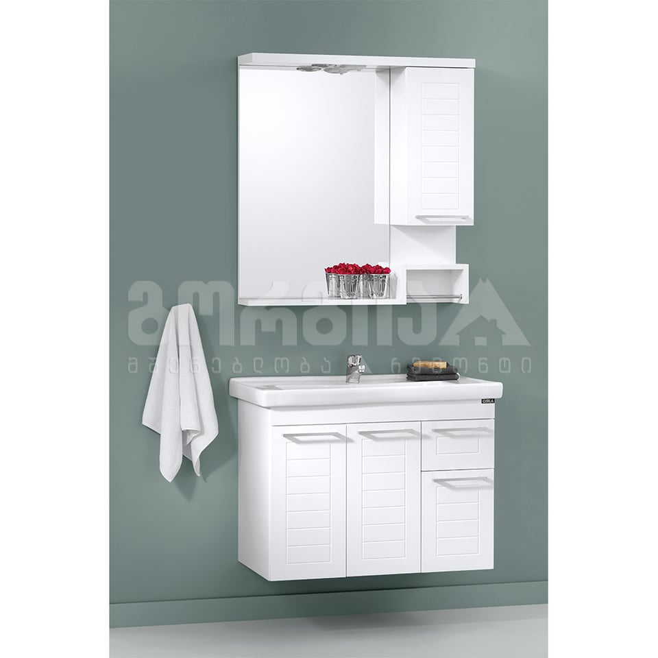 აბაზანის ავეჯი PERGE 85სმ  ზედა ნაწილი