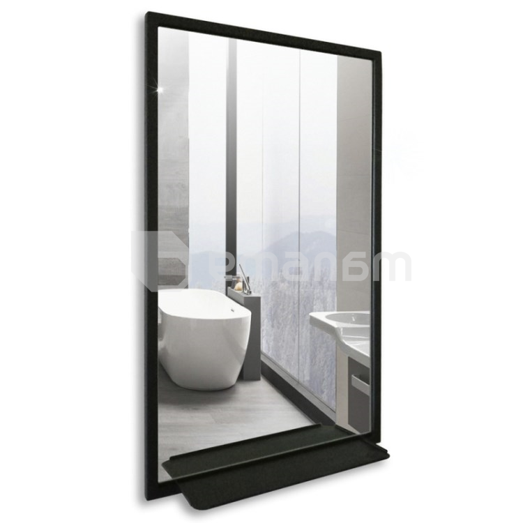 სარკე Silver Mirrors Bronks-Light 500х900 მმ ლითონის ჩარჩოთი