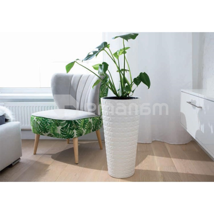 პლასტმასის ქოთანი FORM PLASTIC 2930-011 Diamond Slim 25 ლ