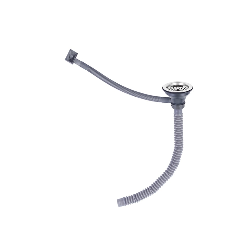 სამზარეულოს ნიჟარა+სიფონი LS-7540SA 750*400*180 (0.6MM)LEFT