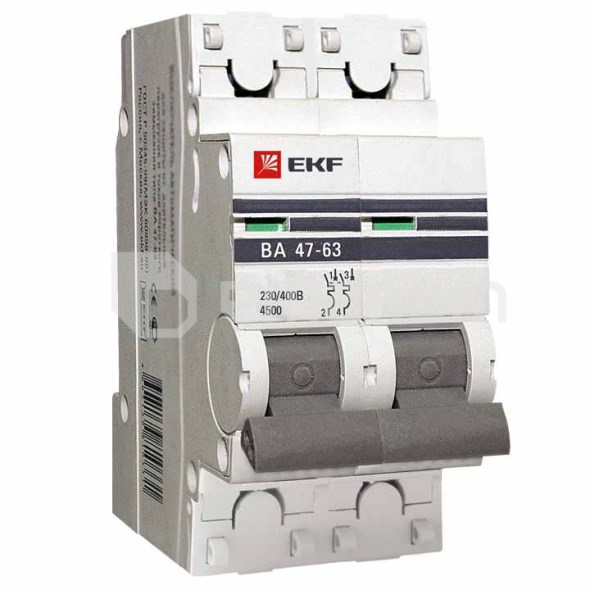 ავტომატური ამომრთველი EKF mcb4763-2-16C-pro C16