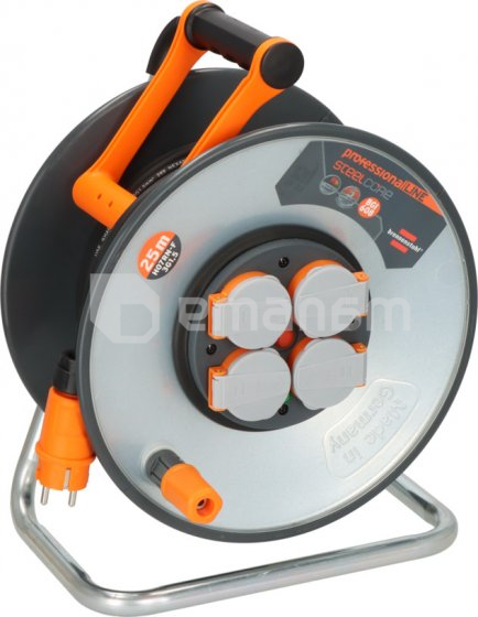 კოჭა Brennenstuhl 3x1,5მმ2 IP44 SteelCore SC2100 25m