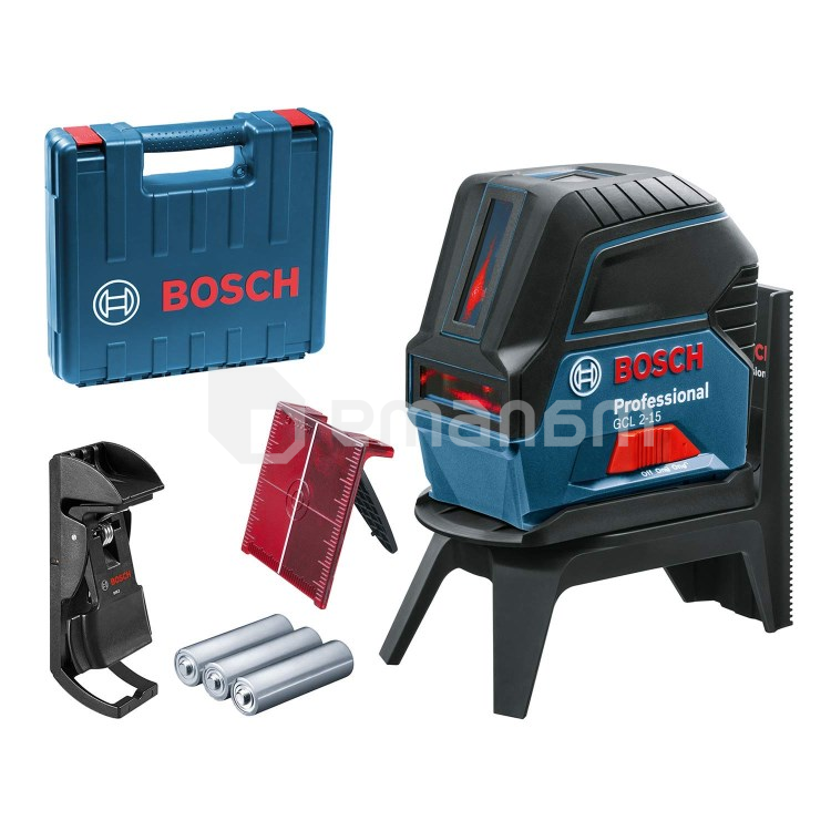 ლაზერული ნიველირი Bosch GCL 2-15 Professional (0601066E02)