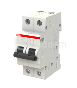 მოდულური ავტომატური ამომრთველი 240 V AC 6 A 6 kA 2 P ABB