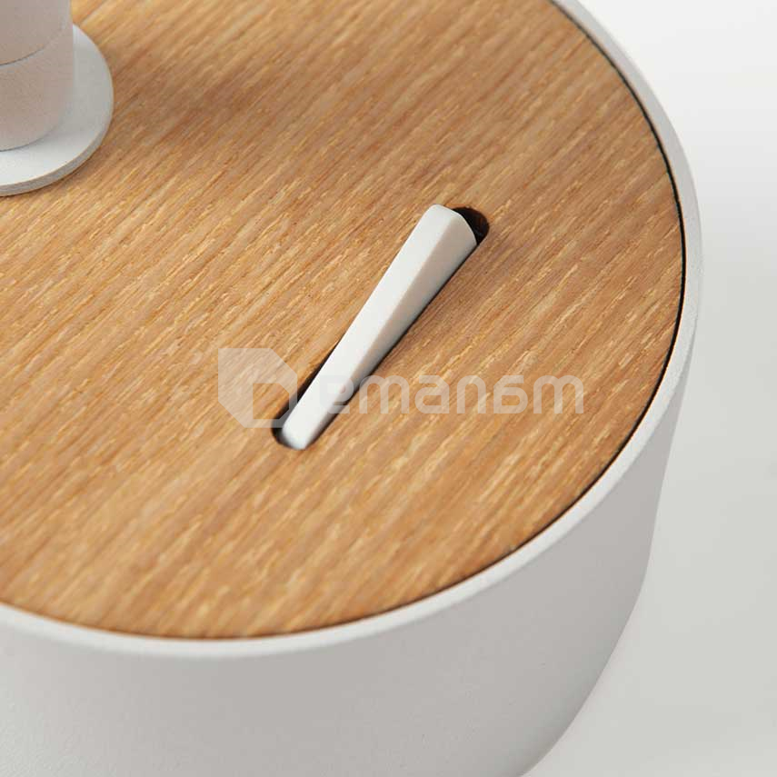 კედლის სანათი New Light 3W 3000K M-976W/WH თეთრი ხე