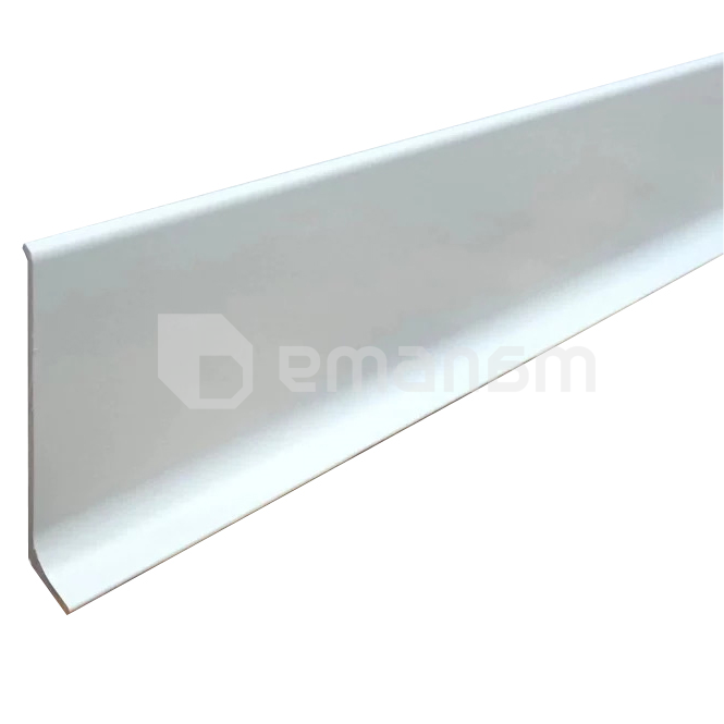 პლინტუსი ალუმინის Profil Center LED Best Deal 3/80 2500x80x10.3 მმ თეთრი