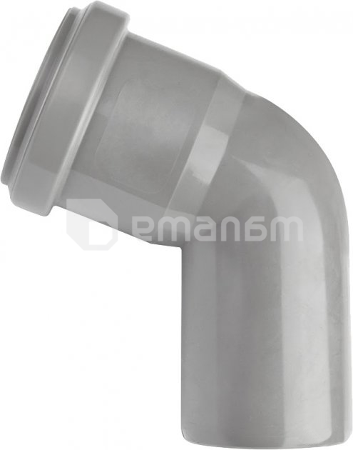 მუხლი შიდა კანალიზაციის Ostendorf NW02530450 45° 110 მმ