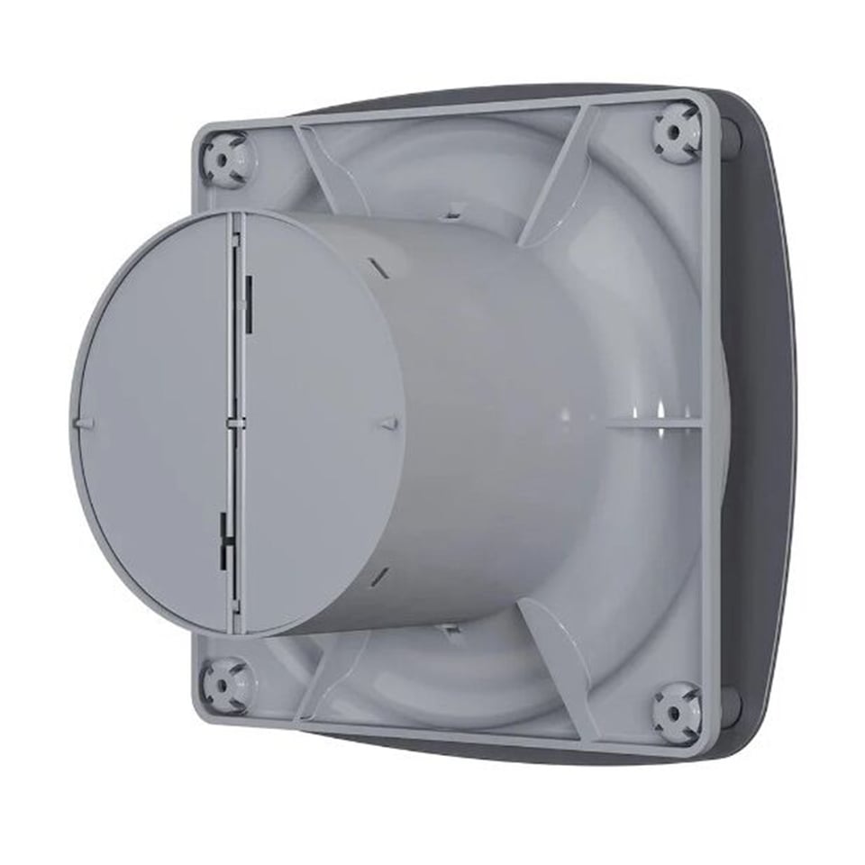 გამწოვი ვენტილატორი სარქველით Europlast RIO 4C  dark gray