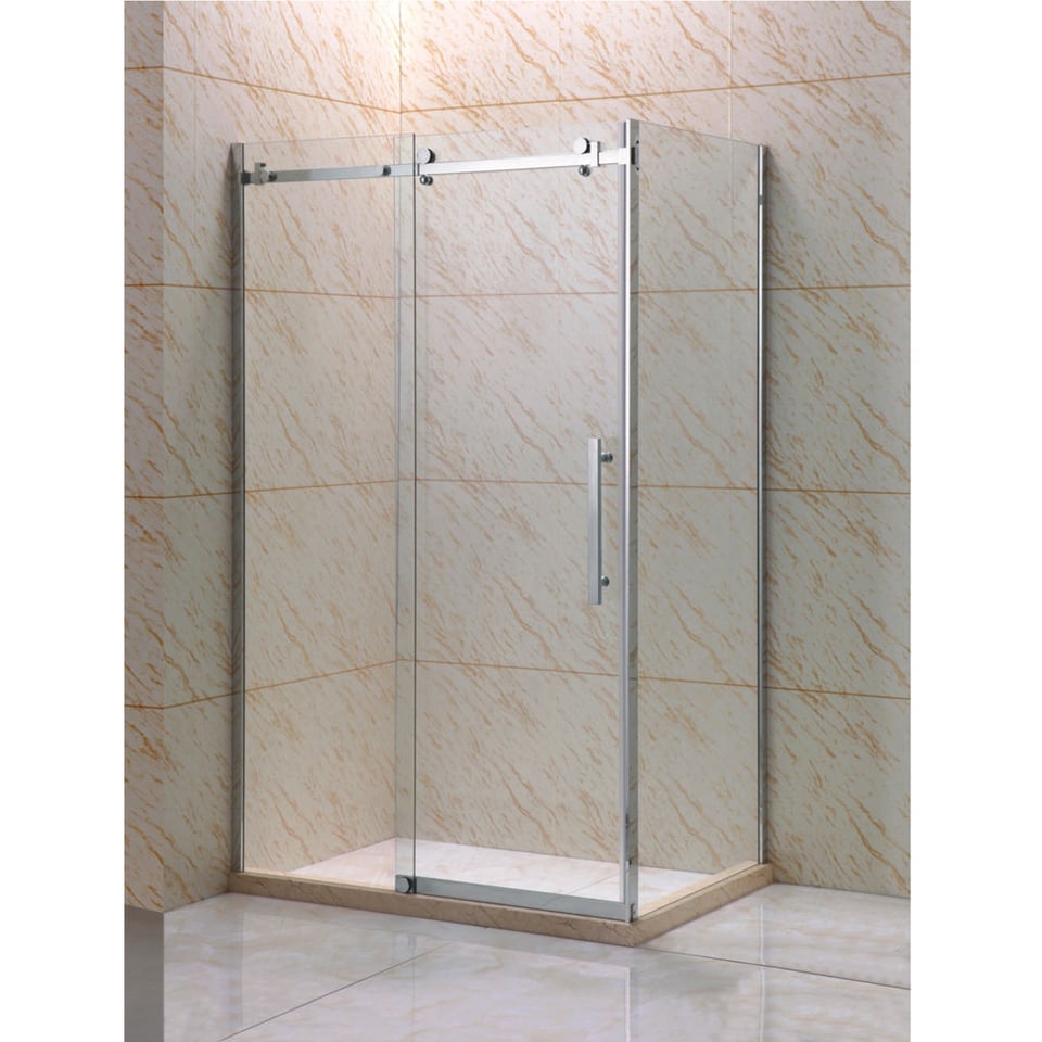 საშხაპე კაბინის კარი შუშა 8მმ 120X80X1908K B-L 1011BL