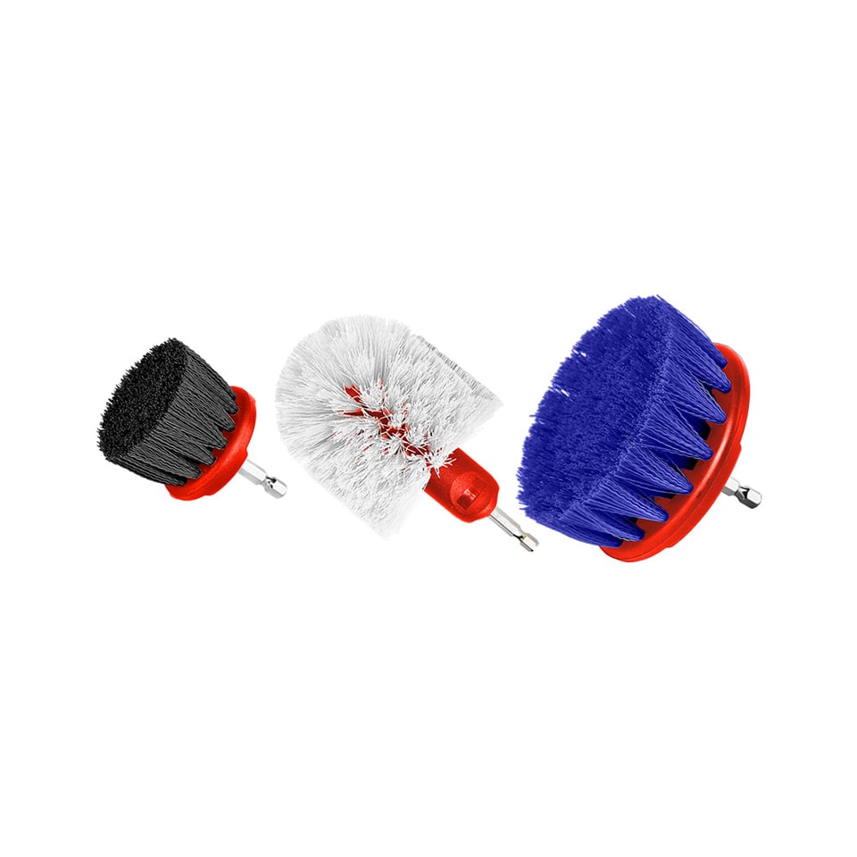 ჯაგრისების ნაკრები კუთხსახეხისთვის 3ც.-იანი ECB0301 EMTOP