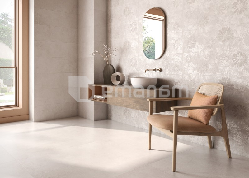 კაფელი Emotion Ceramics PB AMIRA DAISY BONE MAT R PRI 30X90სმ