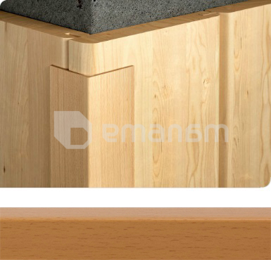 დეკორატიული კუთხე SALAG 226105 50x50 მმ 2.9 მ თხმელა