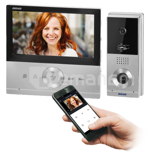 ვიდეო დომოფონი ORNO 7 CONESSI Full HD