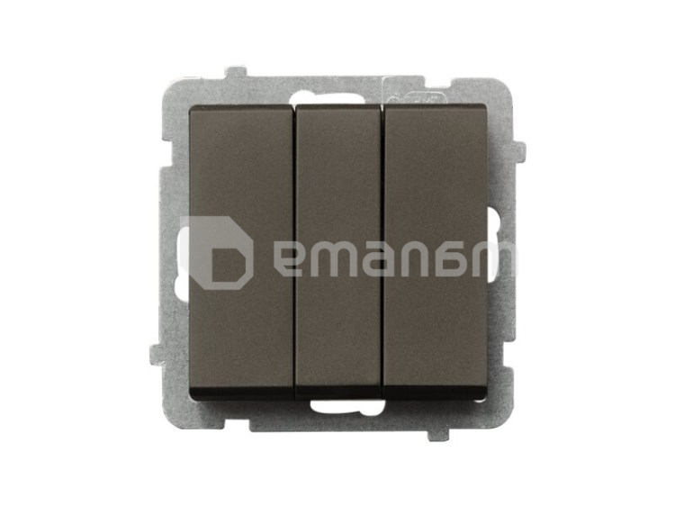 ჩამრთველი ჩარჩოს გარეშე Ospel ŁP-13R/m/40