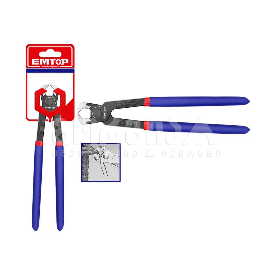 მავთულის საჭრელი მკვნეტარა გრძელი Cr-V 250მმ Emtop-EPLRR1021