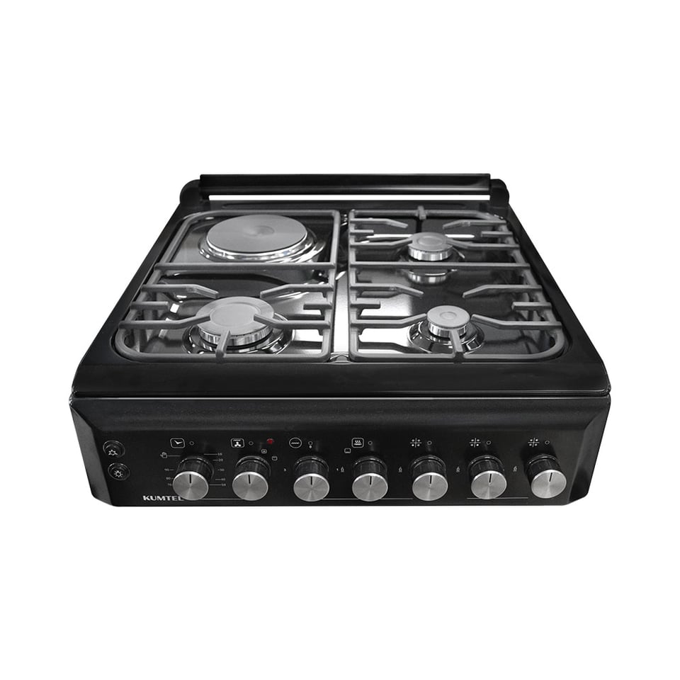 გაზქურა KUMTEL LF60-GEF31F BLACK