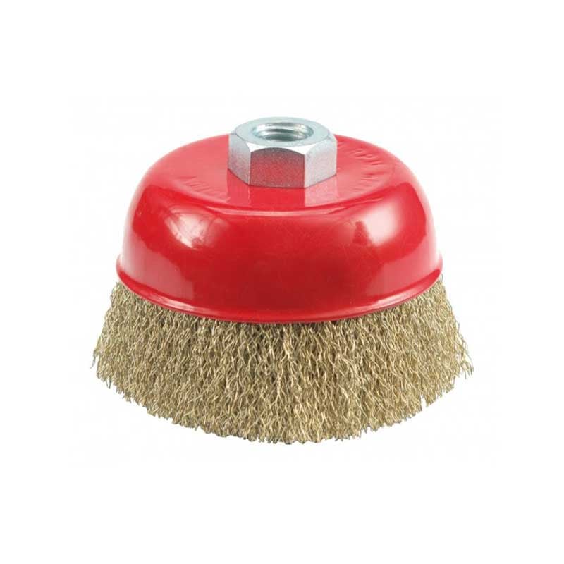 ლითონის ჩოთქი თასის ფორმის ხრახნით 14-100მმ