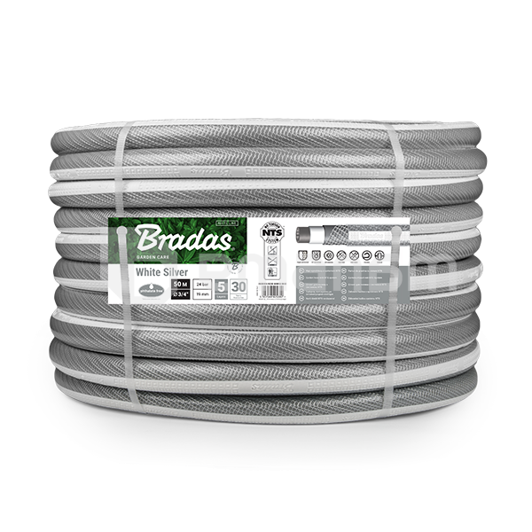 შლანგი Bradas NTS White Silver WWS3/450 3/4" 50 მ