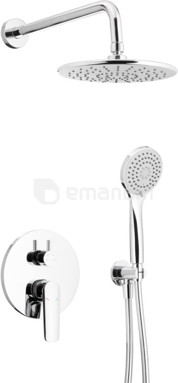 საშხაპე სისტემა ჩასაშენებელი KFA  Tanzanit ქრომი