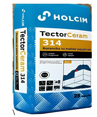 წებოცემენტი ყინვაგამძლეTectorCeram 314