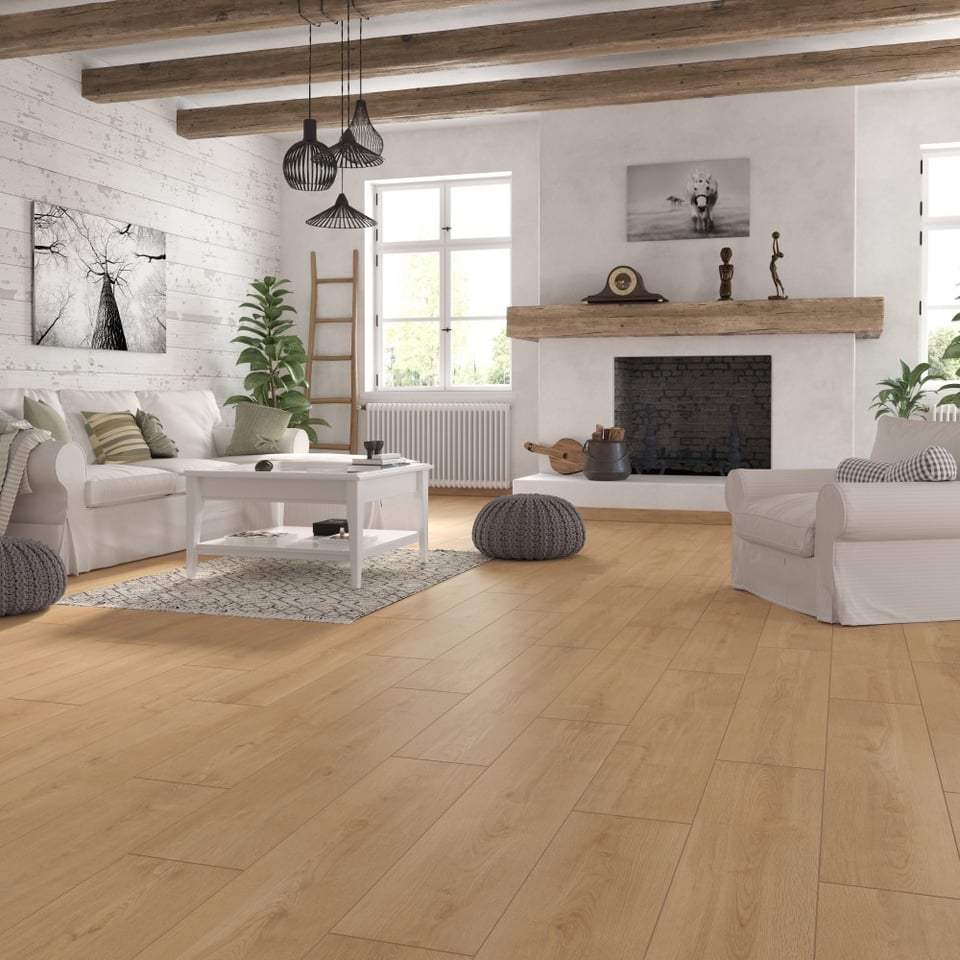 კვარც-ვინილი SPC Classen Ceramin Oak Poprad 1290x246x4 AC6/34 4V
