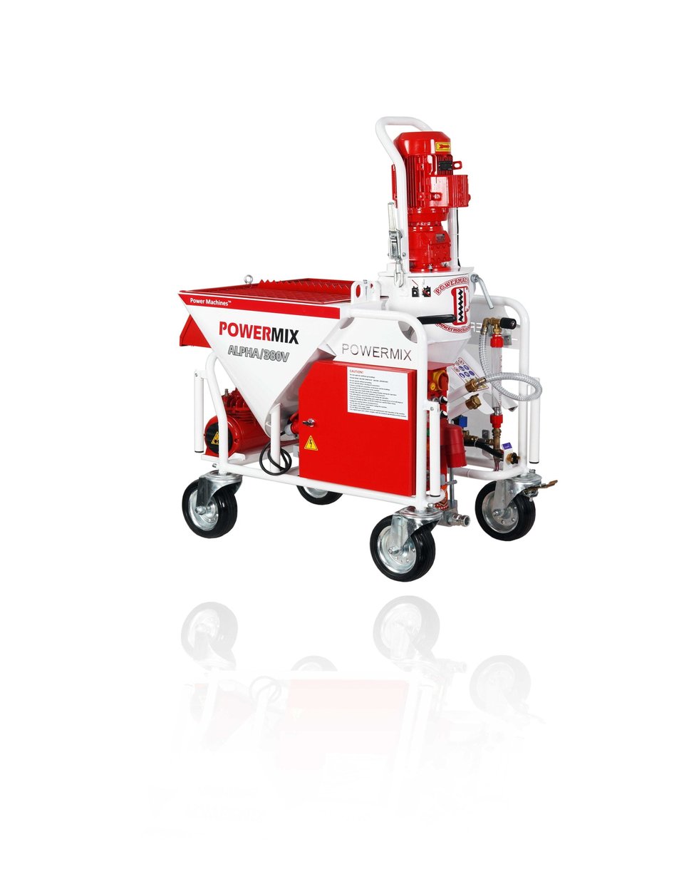 კედლის სალესი აპარატი | Powermix ALPHA | 380V
