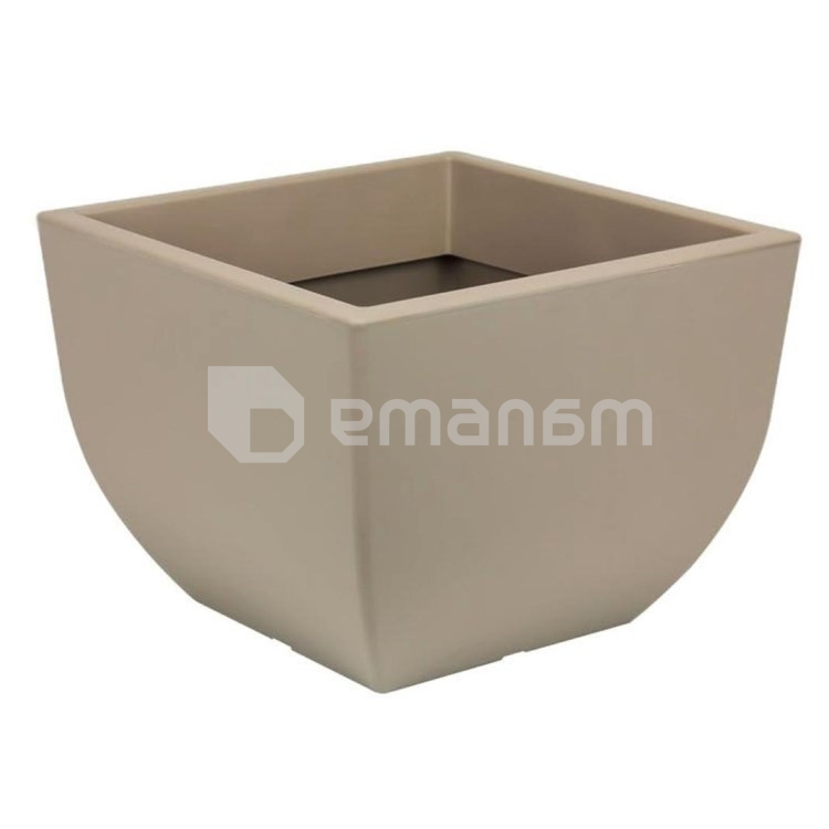 პლასტმასის ქოთანი FORM PLASTIC Muna square 2733-051 Ø30 taupe