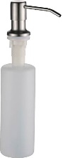 თხევადი საპნის დესპენსერი Laveo DROP, Stainless Steel