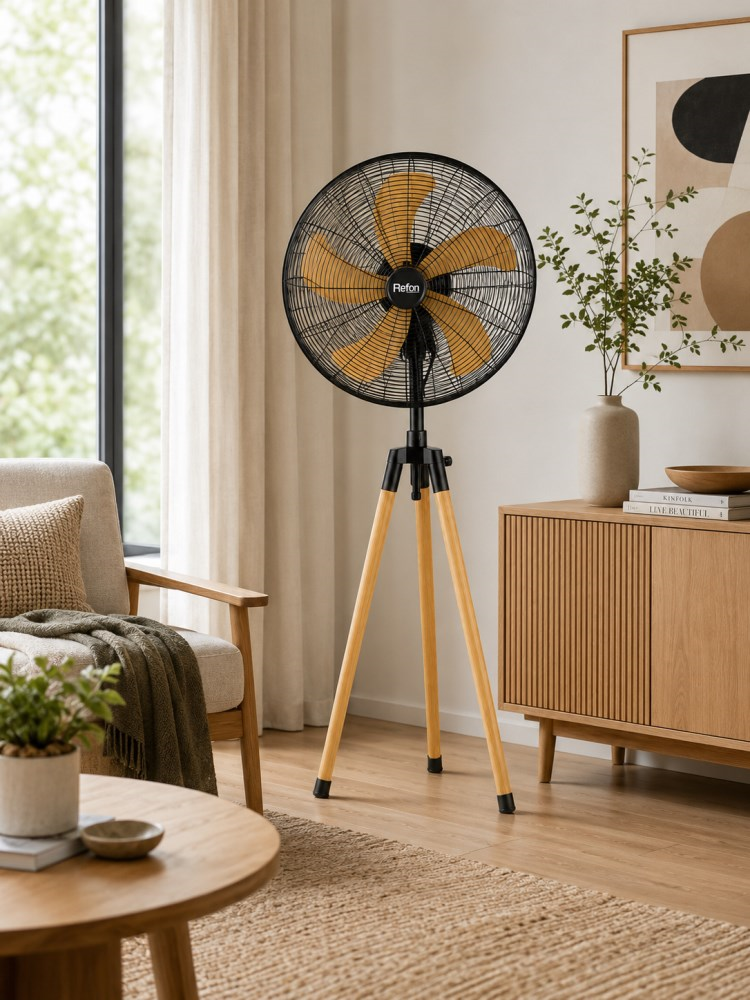 ვენტილატორი Reffon FS-50M 70W ხის შავი
