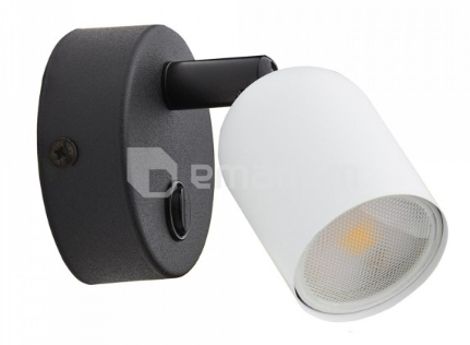 სპოტი TK Lighting 1 TOP GU10 1x MAX 50W შავი WHITE 6271 TK-L