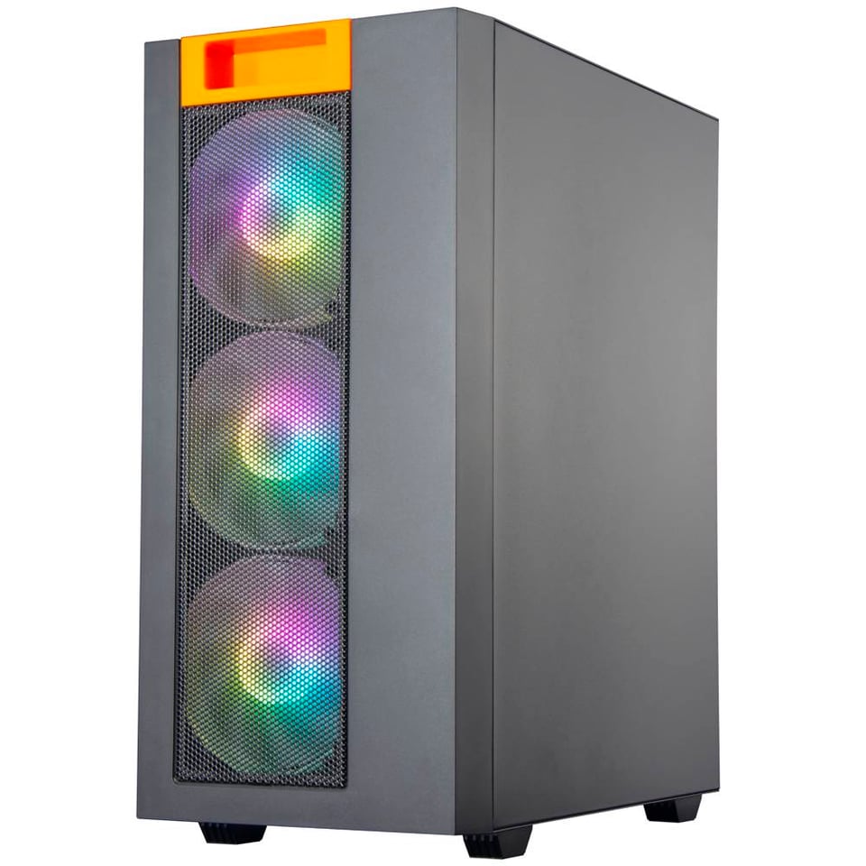 ქეისი ALLX AX-G2045, Computer Case, Micro-ATX, ATX, USB 3.0x1, USB 1.0x2, AUDIO, Black