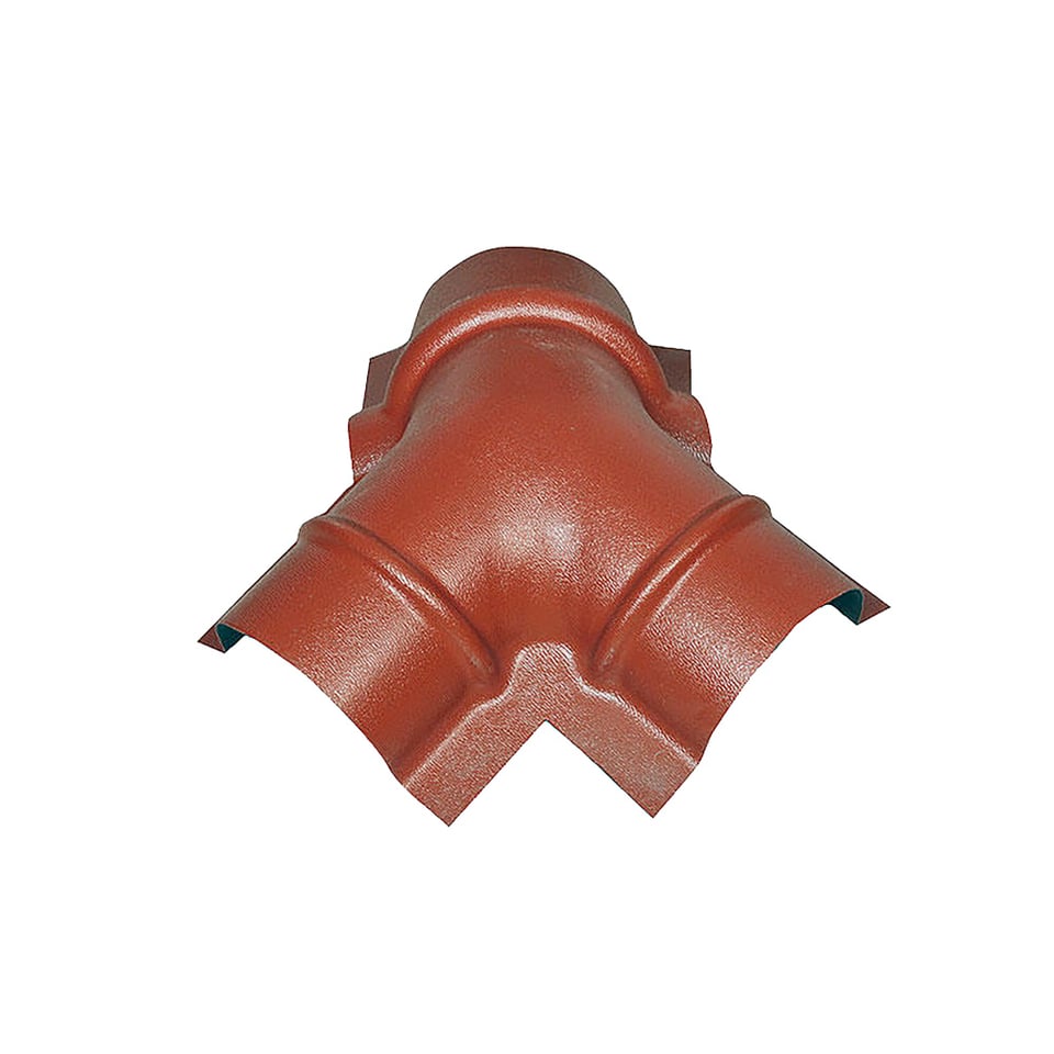 სახურავი ONDUMIT ROYAL წითელი, სამკაპი