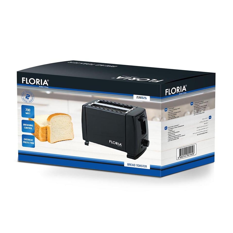 ტოსტერი FLORIA ZLN1826