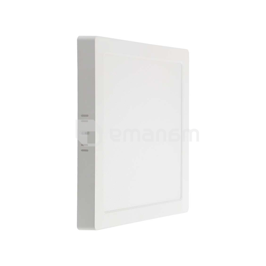 პანელი LED V-TAC 18W 6500K ზედაპირზე სამონტაჟო ოთკუთხედი 10500