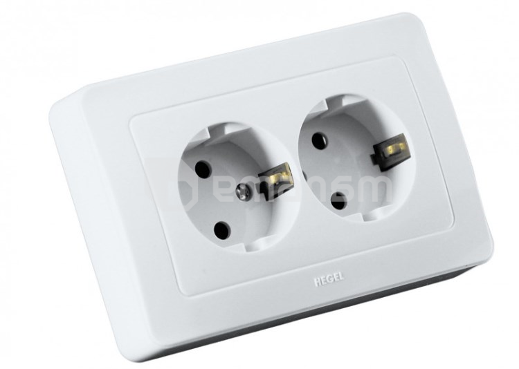 როზეტი თეთრი HEGEL ALFA РС16-351