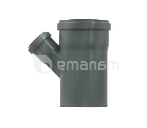 სამკაპი შიდა კანალიზაციის Hakan 110/50/45° S20 GREY
