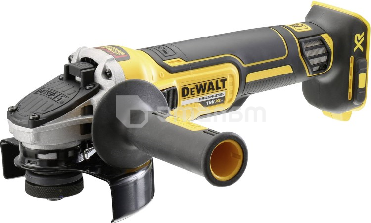 კუთხის სახეხი მანქანა აკუმულატორის Dewalt DCG405NT-XJ 18V 125 მმ.
